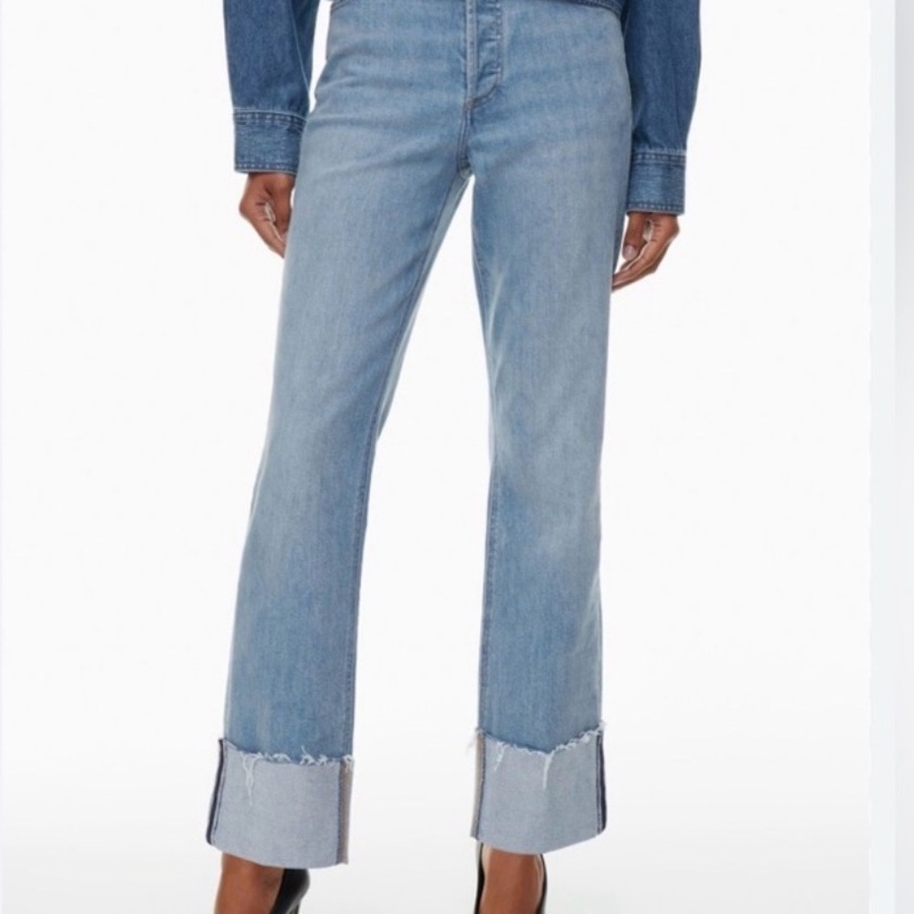 Denim Forum Arlo Hi-Rise Cuff